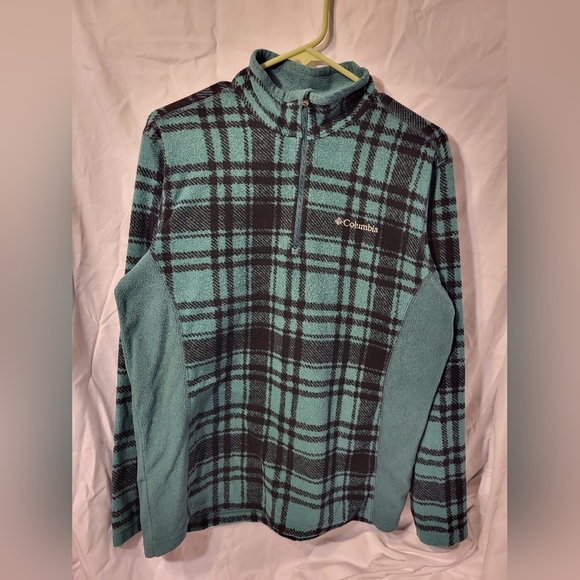 1/4 Zip Unisex Columbia Fleece - Picture 1 of 5